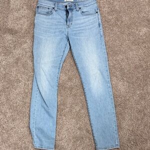 Madewell Men's Slim Jeans in Light Blue Wash 31x32